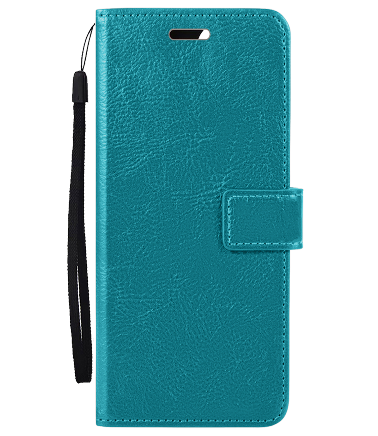 BASEY. Hoesje Geschikt voor OnePlus Nord CE4 Hoesje Book Case Hoes Portemonnee Cover Walletcase - Hoes Geschikt voor OnePlus Nord CE4 Hoes Bookcase Hoesje - Turquoise