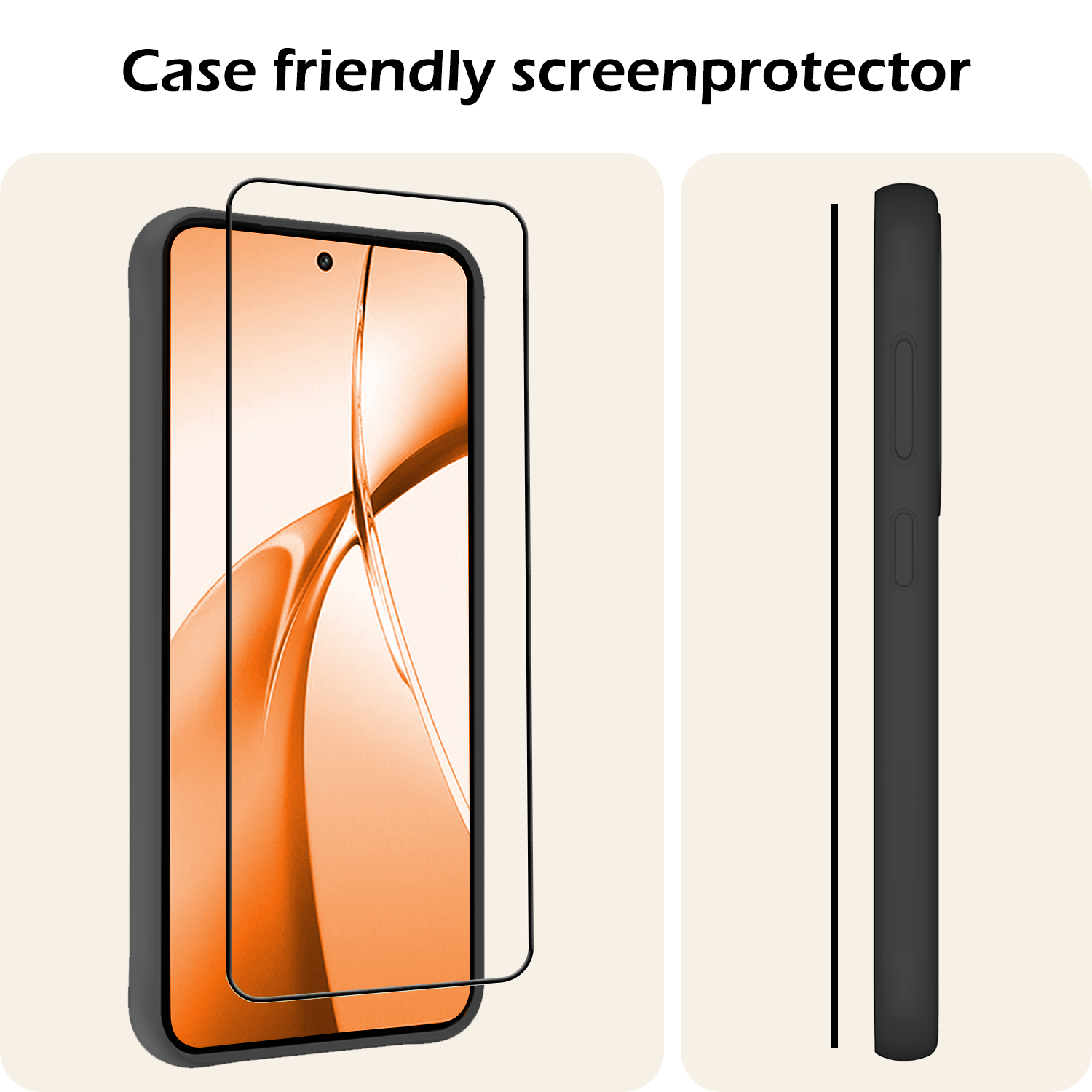 Nomfy Screenprotector Geschikt voor OnePlus Nord CE4 Screenprotector Glas Gehard Tempered Glass Full Cover - Screenprotector Geschikt voor OnePlus Nord CE4 Screen Protector Screen Cover - 3 PACK