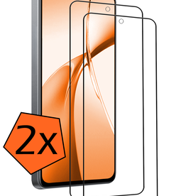 Nomfy Nomfy OnePlus Nord CE4 Screenprotector Glas  Full Cover - 2 PACK