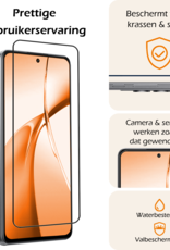 Nomfy Screenprotector Geschikt voor OnePlus Nord CE4 Screenprotector Glas Gehard Tempered Glass Full Cover - Screenprotector Geschikt voor OnePlus Nord CE4 Screen Protector Screen Cover - 3 PACK