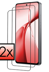 NoXx Screenprotector Geschikt voor OnePlus Nord CE4 Screenprotector Glas Gehard Tempered Glass Full Cover - Screenprotector Geschikt voor OnePlus Nord CE4 Screen Protector Screen Cover - 2 PACK