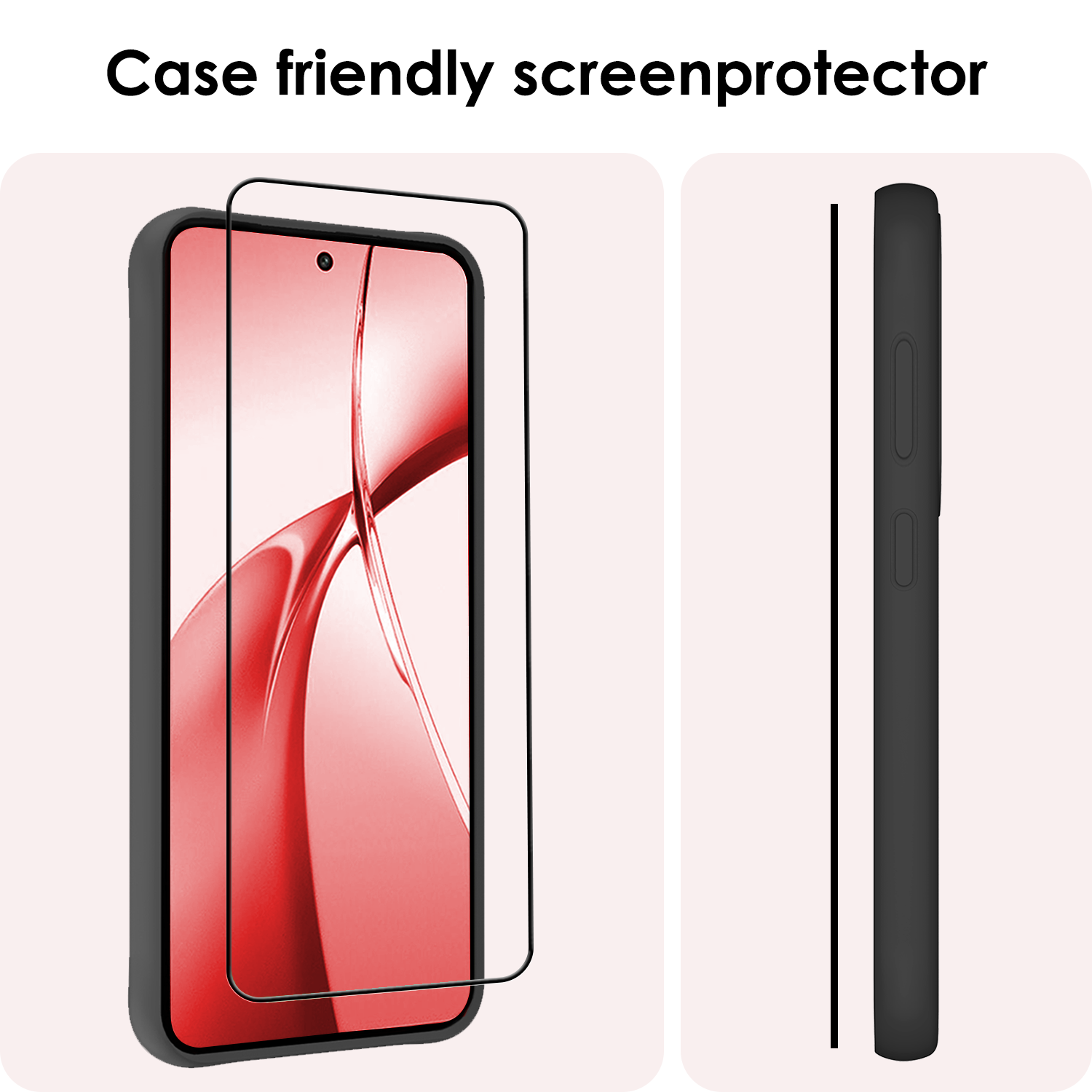 NoXx Screenprotector Geschikt voor OnePlus Nord CE4 Screenprotector Glas Gehard Tempered Glass Full Cover - Screenprotector Geschikt voor OnePlus Nord CE4 Screen Protector Screen Cover - 2 PACK