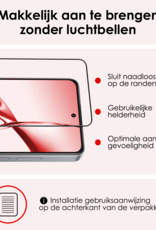 NoXx Screenprotector Geschikt voor OnePlus Nord CE4 Screenprotector Glas Gehard Tempered Glass Full Cover - Screenprotector Geschikt voor OnePlus Nord CE4 Screen Protector Screen Cover