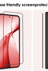 NoXx Screenprotector Geschikt voor OnePlus Nord CE4 Screenprotector Glas Gehard Tempered Glass Full Cover - Screenprotector Geschikt voor OnePlus Nord CE4 Screen Protector Screen Cover