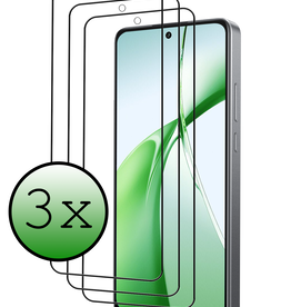 BASEY. BASEY. OnePlus Nord CE4 Screenprotector Glas  Full Cover - 3 PACK