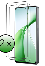 BASEY. Screenprotector Geschikt voor OnePlus Nord CE4 Screenprotector Glas Gehard Tempered Glass Full Cover - Screenprotector Geschikt voor OnePlus Nord CE4 Screen Protector Screen Cover - 2 PACK