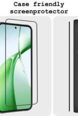 BASEY. Screenprotector Geschikt voor OnePlus Nord CE4 Screenprotector Glas Gehard Tempered Glass Full Cover - Screenprotector Geschikt voor OnePlus Nord CE4 Screen Protector Screen Cover - 2 PACK