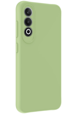 Nomfy Hoesje Geschikt voor OnePlus Nord CE4 Hoesje Siliconen Case Hoes Met 2x Screenprotector - Hoes Geschikt voor OnePlus Nord CE4 Hoes Cover Case - Groen