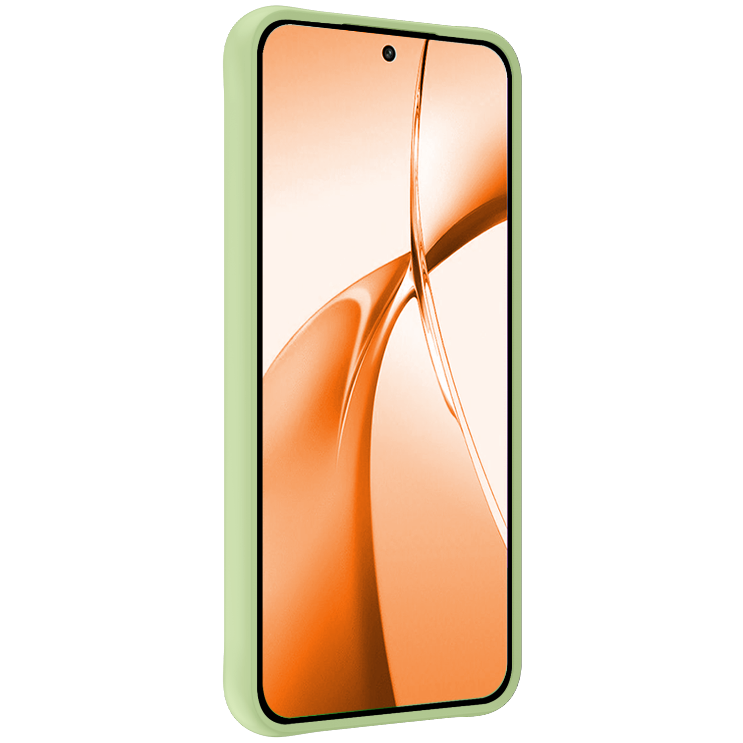 Nomfy Hoesje Geschikt voor OnePlus Nord CE4 Hoesje Siliconen Case Hoes Met 2x Screenprotector - Hoes Geschikt voor OnePlus Nord CE4 Hoes Cover Case - Groen