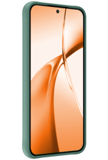 Nomfy Hoesje Geschikt voor OnePlus Nord CE4 Hoesje Siliconen Case Hoes Met 2x Screenprotector - Hoes Geschikt voor OnePlus Nord CE4 Hoes Cover Case - Donkergroen