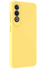 Nomfy Hoesje Geschikt voor OnePlus Nord CE4 Hoesje Siliconen Case Hoes Met Screenprotector - Hoes Geschikt voor OnePlus Nord CE4 Hoes Cover Case - Geel