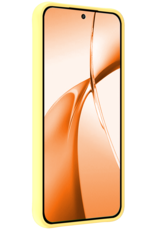 Nomfy Hoesje Geschikt voor OnePlus Nord CE4 Hoesje Siliconen Case Hoes Met Screenprotector - Hoes Geschikt voor OnePlus Nord CE4 Hoes Cover Case - Geel