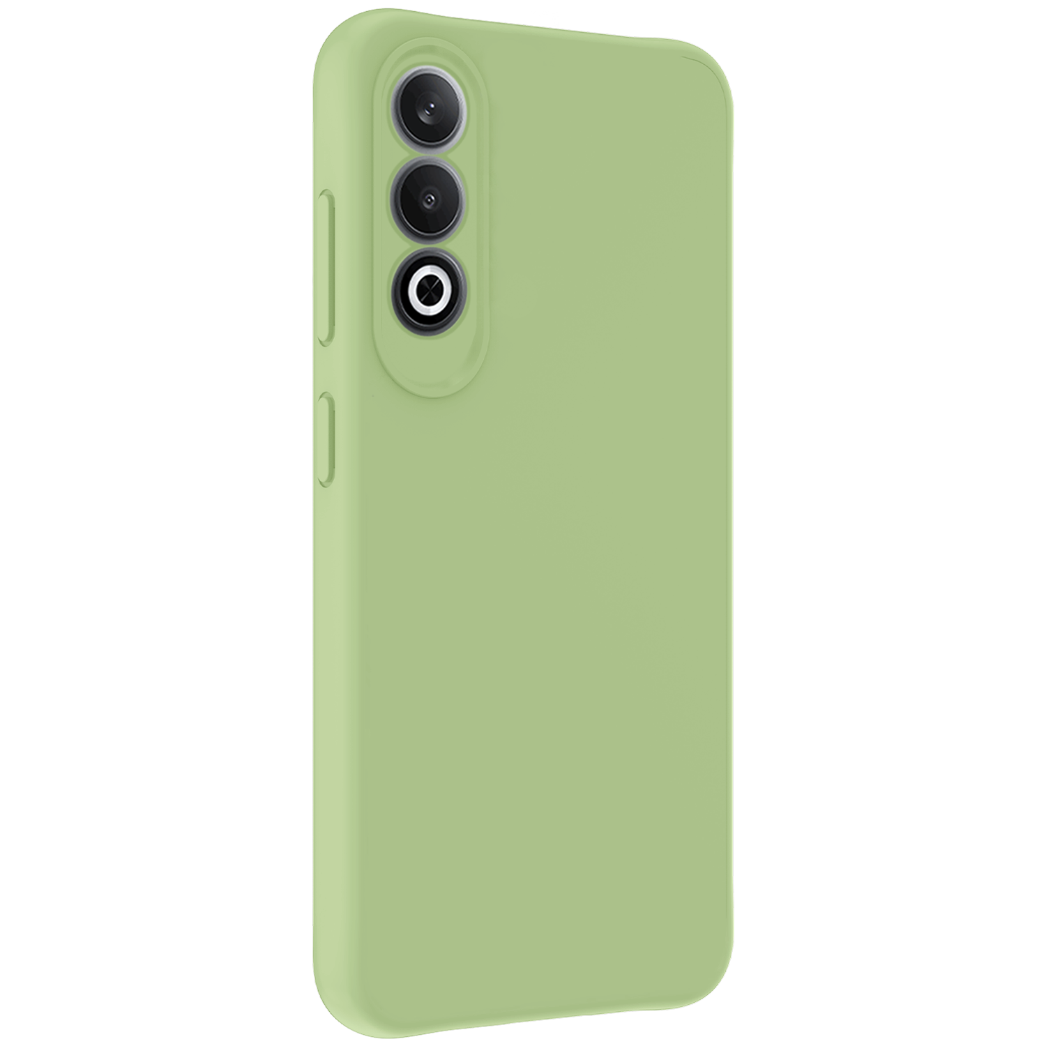 Nomfy Hoesje Geschikt voor OnePlus Nord CE4 Hoesje Siliconen Case Hoes - Hoes Geschikt voor OnePlus Nord CE4 Hoes Cover Case - Groen - 2 PACK
