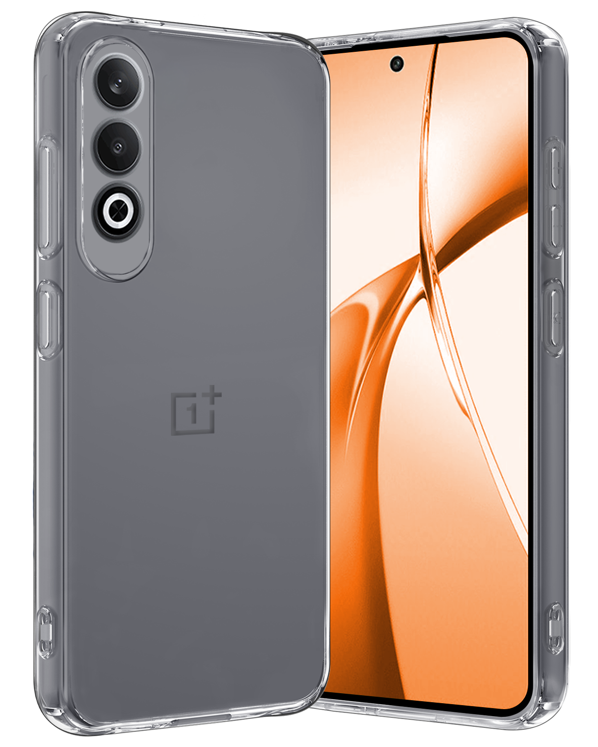 Nomfy Hoesje Geschikt voor OnePlus Nord CE4 Hoesje Siliconen Case Hoes - Hoes Geschikt voor OnePlus Nord CE4 Hoes Cover Case - Transparant