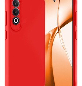 Nomfy Nomfy OnePlus Nord CE4 Hoesje Siliconen - Rood