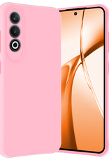 Nomfy Hoesje Geschikt voor OnePlus Nord CE4 Hoesje Siliconen Case Hoes - Hoes Geschikt voor OnePlus Nord CE4 Hoes Cover Case - Lichtroze