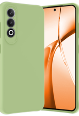 Nomfy Hoesje Geschikt voor OnePlus Nord CE4 Hoesje Siliconen Case Hoes - Hoes Geschikt voor OnePlus Nord CE4 Hoes Cover Case - Groen