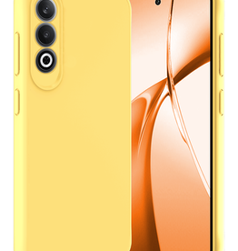 Nomfy Nomfy OnePlus Nord CE4 Hoesje Siliconen - Geel