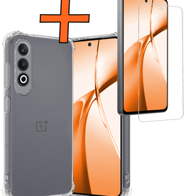 Nomfy Nomfy OnePlus Nord CE4 Hoesje Shockproof Met Screenprotector