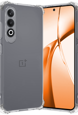Nomfy Hoesje Geschikt voor OnePlus Nord CE4 Hoesje Siliconen Shock Proof Case Hoes - Hoes Geschikt voor OnePlus Nord CE4 Hoes Cover Case Shockproof - Transparant