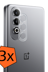 Nomfy Screenprotector Geschikt voor OnePlus Nord CE4 Camera Lens Screenprotector Glas - Screenprotector Geschikt voor OnePlus Nord CE4 Screenprotector Camera Protector Gehard Glas - 3 PACK
