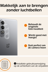 Nomfy Screenprotector Geschikt voor OnePlus Nord CE4 Camera Lens Screenprotector Glas - Screenprotector Geschikt voor OnePlus Nord CE4 Screenprotector Camera Protector Gehard Glas - 2 PACK