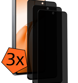 Nomfy Nomfy OnePlus Nord CE4 Screenprotector Glas Privacy - 3 PACK