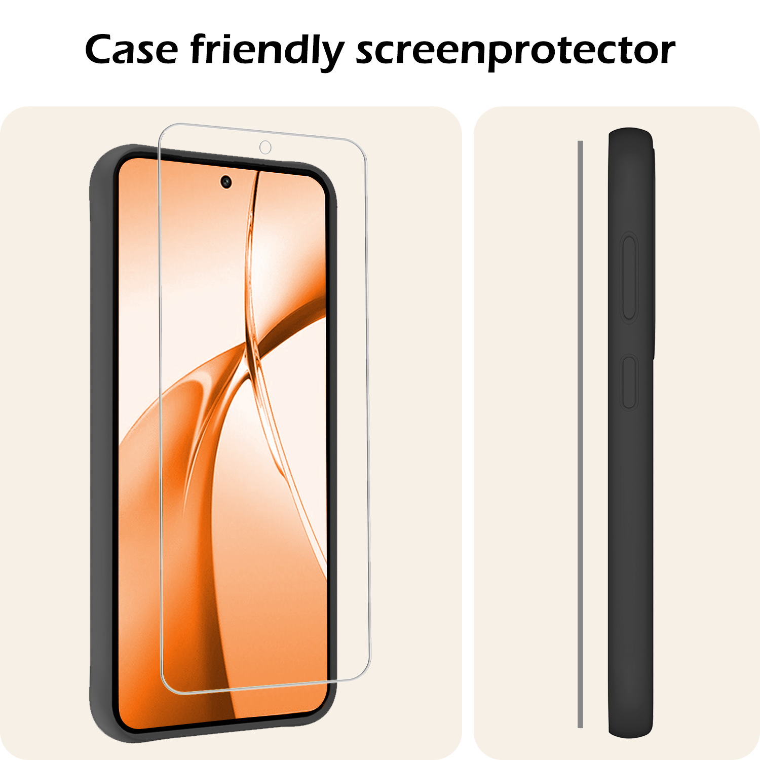 Nomfy Screenprotector Geschikt voor OnePlus Nord CE4 Screenprotector Glas Gehard Tempered Glass - Screenprotector Geschikt voor OnePlus Nord CE4 Screen Protector Screen Cover - 3 PACK