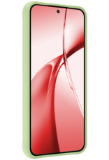 NoXx Hoesje Geschikt voor OnePlus Nord CE4 Hoesje Siliconen Case Hoes Met Screenprotector - Hoes Geschikt voor OnePlus Nord CE4 Hoes Cover Case - Groen