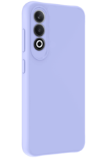 NoXx Hoesje Geschikt voor OnePlus Nord CE4 Hoesje Siliconen Case Hoes - Hoes Geschikt voor OnePlus Nord CE4 Hoes Cover Case - Lichtblauw - 2 PACK