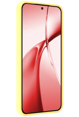 NoXx Hoesje Geschikt voor OnePlus Nord CE4 Hoesje Siliconen Case Hoes - Hoes Geschikt voor OnePlus Nord CE4 Hoes Cover Case - Geel - 2 PACK