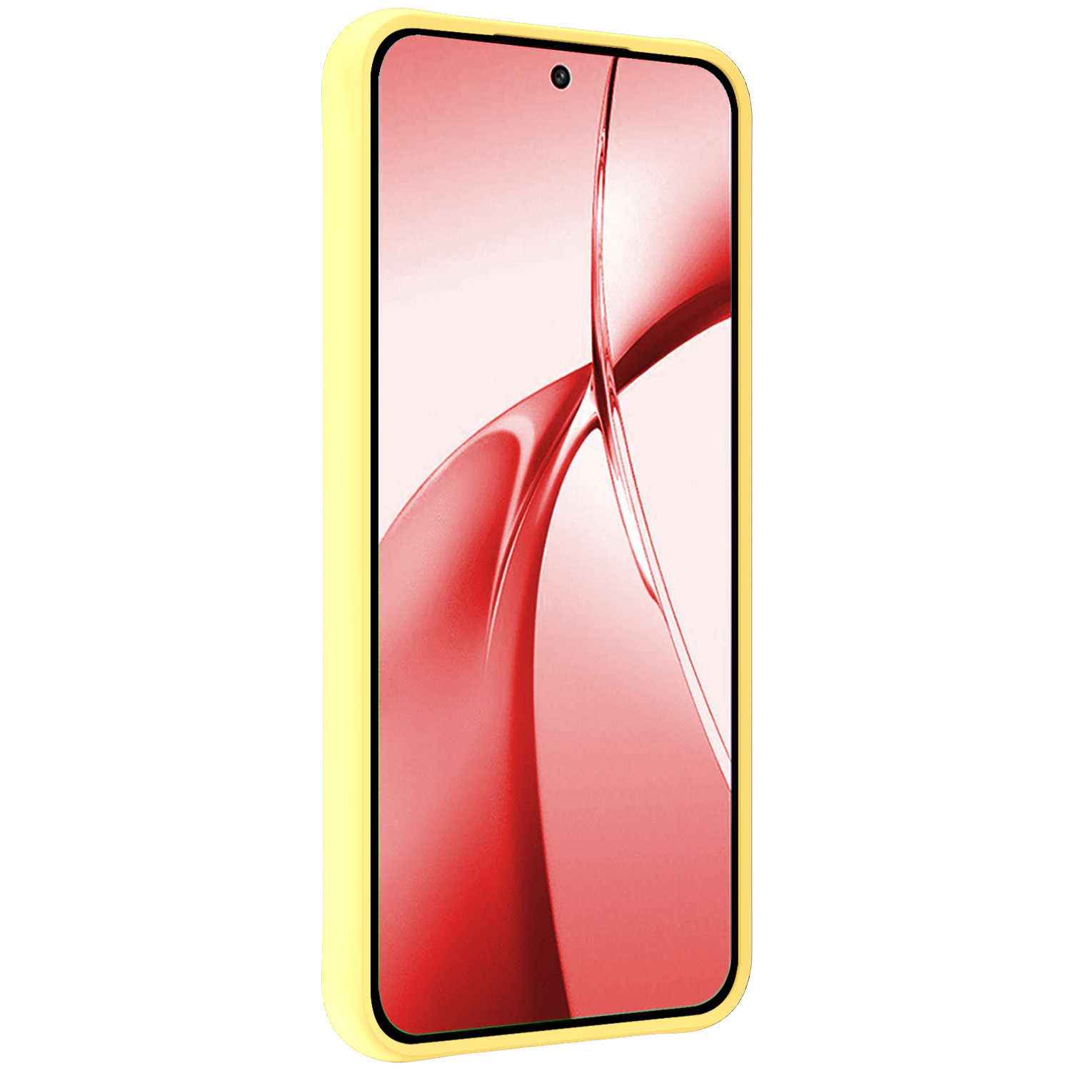 NoXx Hoesje Geschikt voor OnePlus Nord CE4 Hoesje Siliconen Case Hoes - Hoes Geschikt voor OnePlus Nord CE4 Hoes Cover Case - Geel - 2 PACK