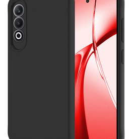 NoXx NoXx OnePlus Nord CE4 Hoesje Siliconen - Zwart