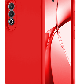 NoXx NoXx OnePlus Nord CE4 Hoesje Siliconen - Rood