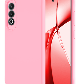 NoXx NoXx OnePlus Nord CE4 Hoesje Siliconen - Lichtroze