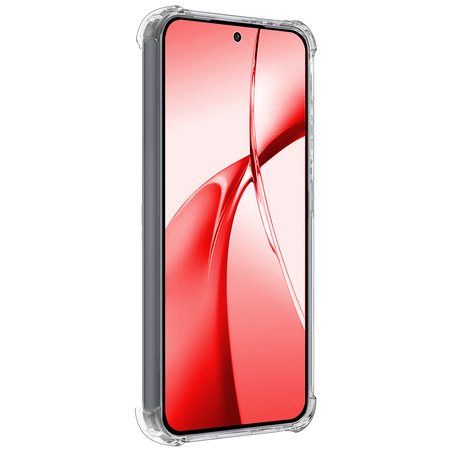 NoXx Hoesje Geschikt voor OnePlus Nord CE4 Hoesje Siliconen Shock Proof Case Hoes - Hoes Geschikt voor OnePlus Nord CE4 Hoes Cover Case Shockproof - Transparant