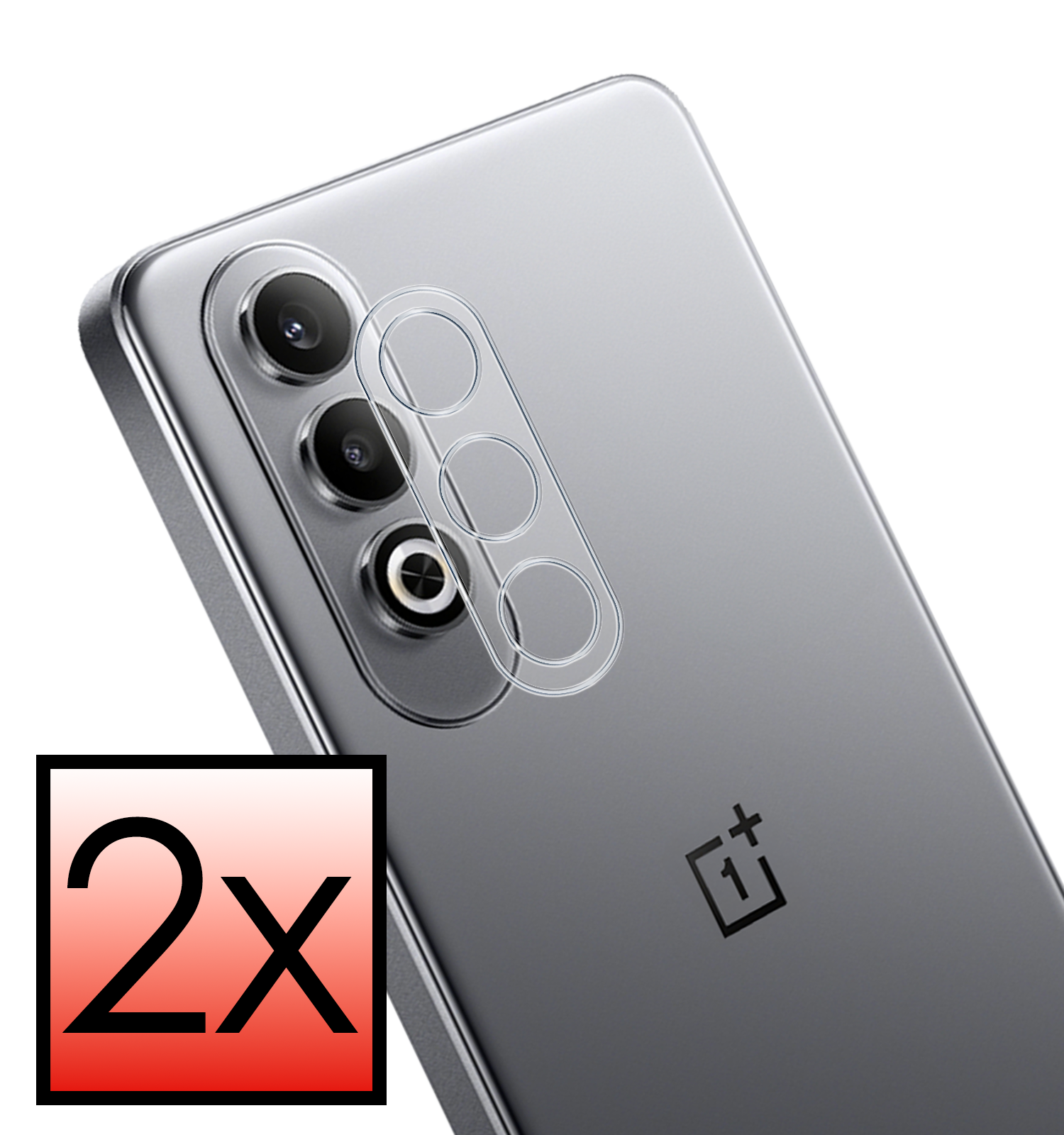 NoXx Screenprotector Geschikt voor OnePlus Nord CE4 Camera Lens Screenprotector Glas - Screenprotector Geschikt voor OnePlus Nord CE4 Screenprotector Camera Protector Gehard Glas - 2 PACK