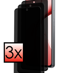 NoXx NoXx OnePlus Nord CE4 Screenprotector Glas Privacy - 3 PACK