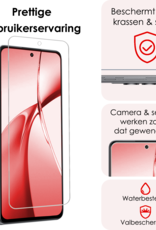 NoXx Screenprotector Geschikt voor OnePlus Nord CE4 Screenprotector Glas Gehard Tempered Glass - Screenprotector Geschikt voor OnePlus Nord CE4 Screen Protector Screen Cover - 2 PACK