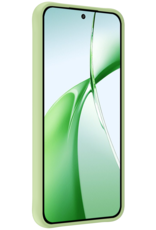 BASEY. Hoesje Geschikt voor OnePlus Nord CE4 Hoesje Siliconen Case Hoes Met 2x Screenprotector - Hoes Geschikt voor OnePlus Nord CE4 Hoes Cover Case - Groen
