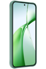 BASEY. Hoesje Geschikt voor OnePlus Nord CE4 Hoesje Siliconen Case Hoes Met Screenprotector - Hoes Geschikt voor OnePlus Nord CE4 Hoes Cover Case - Donkergroen