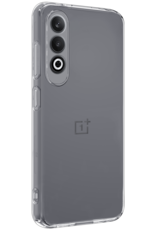 BASEY. Hoesje Geschikt voor OnePlus Nord CE4 Hoesje Siliconen Case Hoes - Hoes Geschikt voor OnePlus Nord CE4 Hoes Cover Case - Transparant - 2 PACK