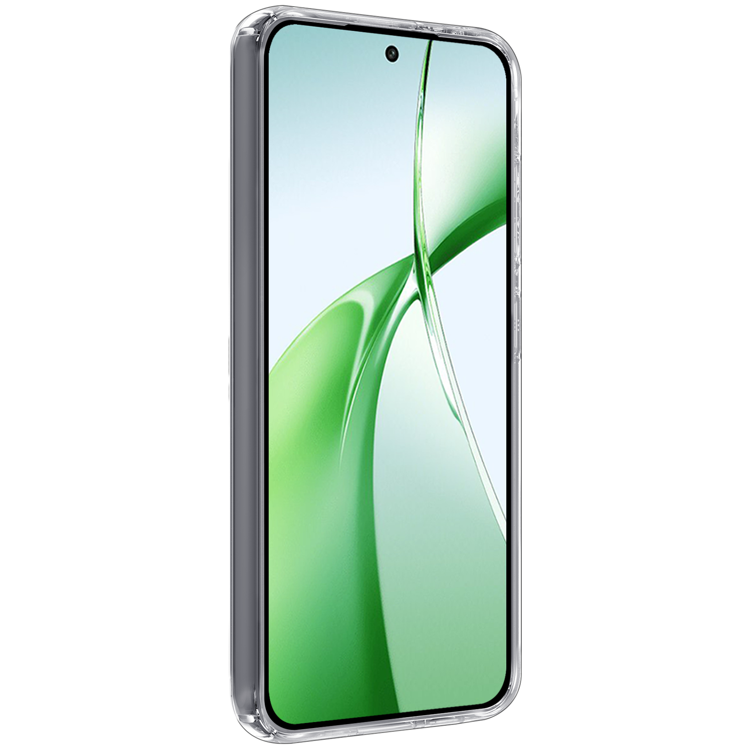 BASEY. Hoesje Geschikt voor OnePlus Nord CE4 Hoesje Siliconen Case Hoes - Hoes Geschikt voor OnePlus Nord CE4 Hoes Cover Case - Transparant - 2 PACK