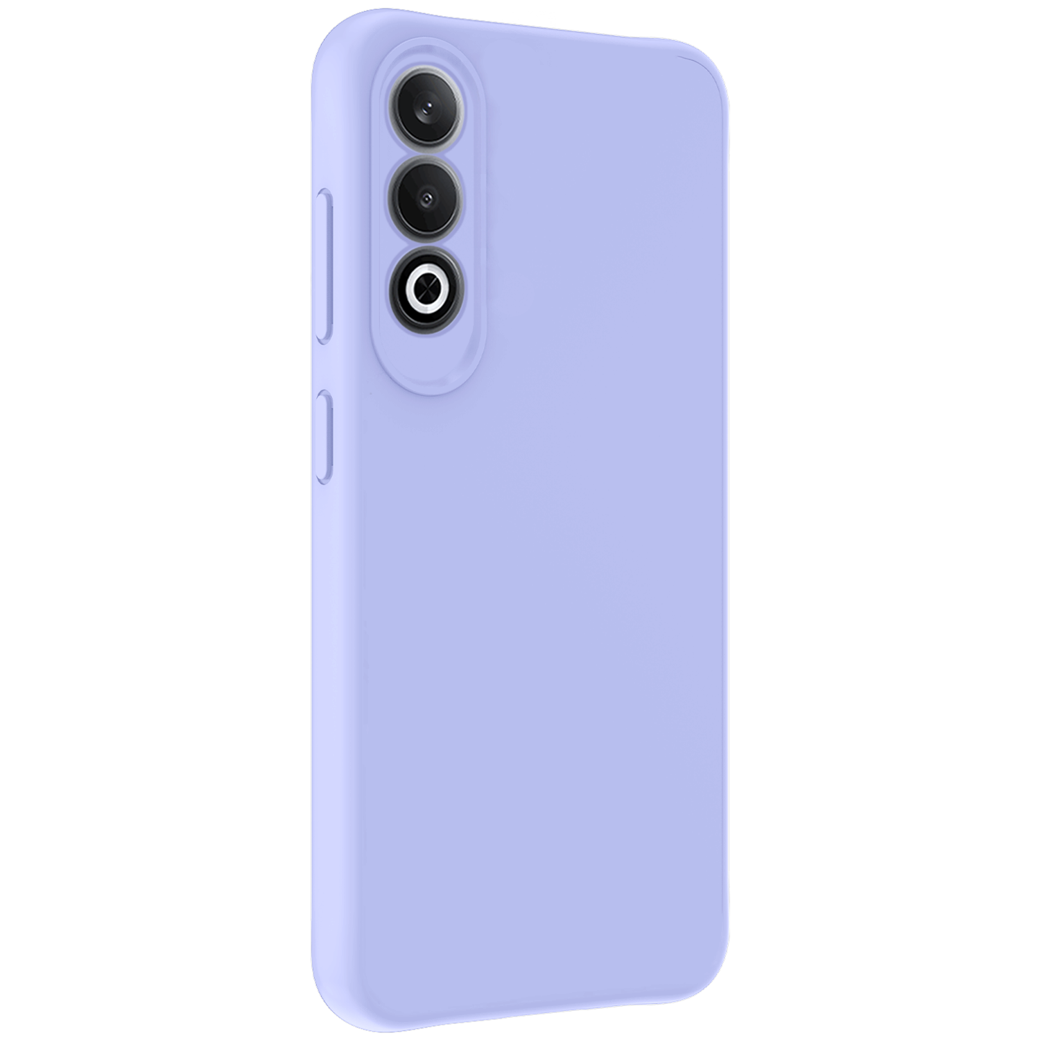 BASEY. Hoesje Geschikt voor OnePlus Nord CE4 Hoesje Siliconen Case Hoes - Hoes Geschikt voor OnePlus Nord CE4 Hoes Cover Case - Lichtblauw - 2 PACK