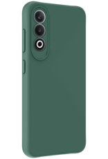 BASEY. Hoesje Geschikt voor OnePlus Nord CE4 Hoesje Siliconen Case Hoes - Hoes Geschikt voor OnePlus Nord CE4 Hoes Cover Case - Donkergroen - 2 PACK
