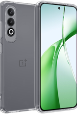BASEY. Hoesje Geschikt voor OnePlus Nord CE4 Hoesje Siliconen Case Hoes - Hoes Geschikt voor OnePlus Nord CE4 Hoes Cover Case - Transparant
