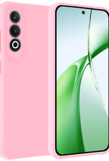 BASEY. Hoesje Geschikt voor OnePlus Nord CE4 Hoesje Siliconen Case Hoes - Hoes Geschikt voor OnePlus Nord CE4 Hoes Cover Case - Lichtroze