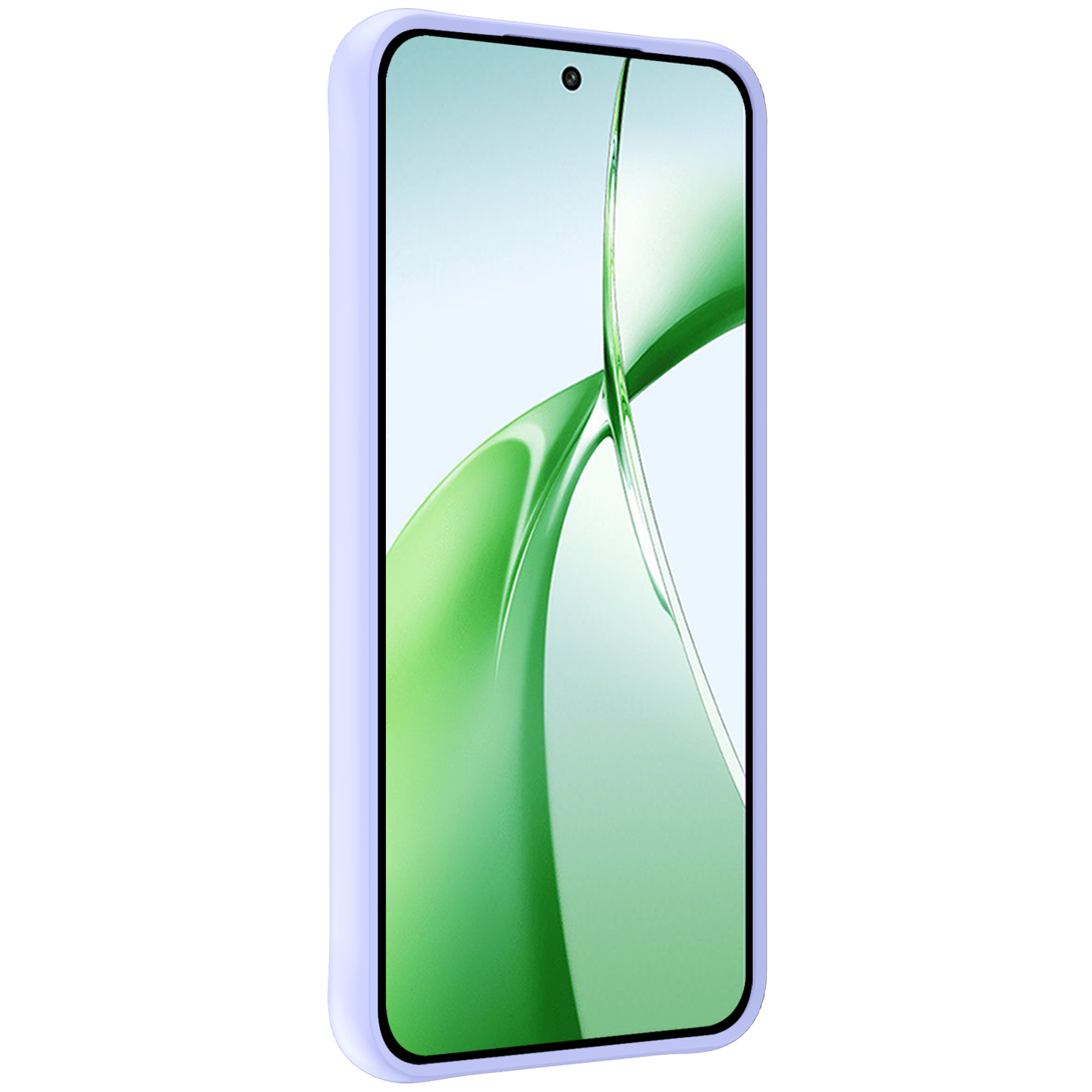 BASEY. Hoesje Geschikt voor OnePlus Nord CE4 Hoesje Siliconen Case Hoes - Hoes Geschikt voor OnePlus Nord CE4 Hoes Cover Case - Lichtblauw