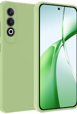 BASEY. Hoesje Geschikt voor OnePlus Nord CE4 Hoesje Siliconen Case Hoes - Hoes Geschikt voor OnePlus Nord CE4 Hoes Cover Case - Groen