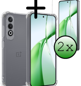 BASEY. BASEY. OnePlus Nord CE4 Hoesje Shockproof Met 2x Screenprotector